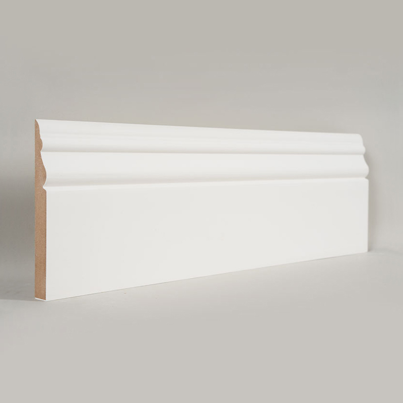 MDF soklová doska (plniaci základný náter a perleťová biela) 3/5' x 5'