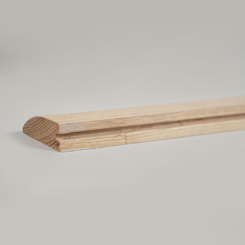 Biely dub Redukcia na celé kusy guľatiny (nedokončená farba) - Dub prírodná farba 3/5'x1 31/32'