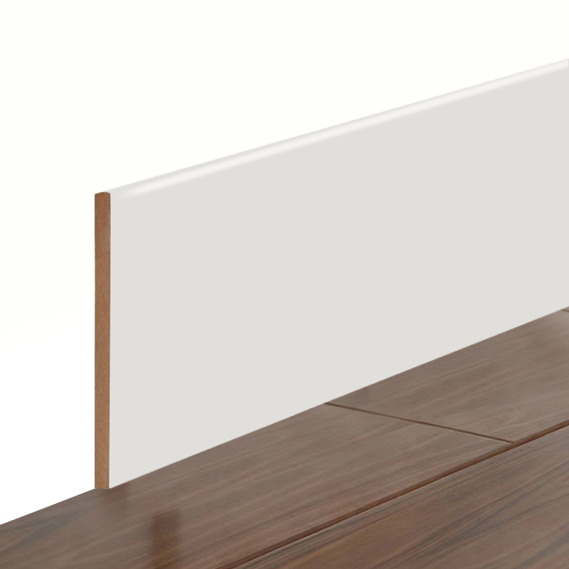 MDF soklová doska (plniaci základný náter a perleťová biela) 1/2' x 5 1/2'
